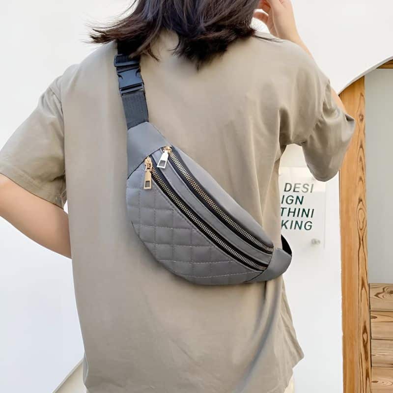 Sac banane femme pour soirée cross-body dos