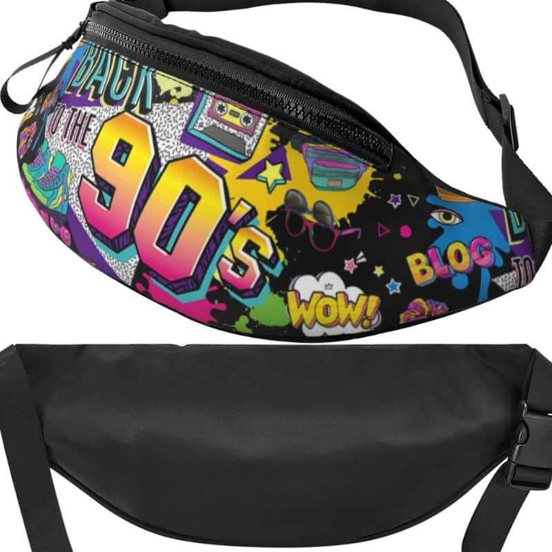 sac banane année 90 design