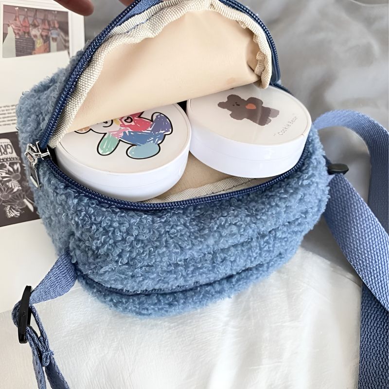 sac banane femme carré vue intérieur