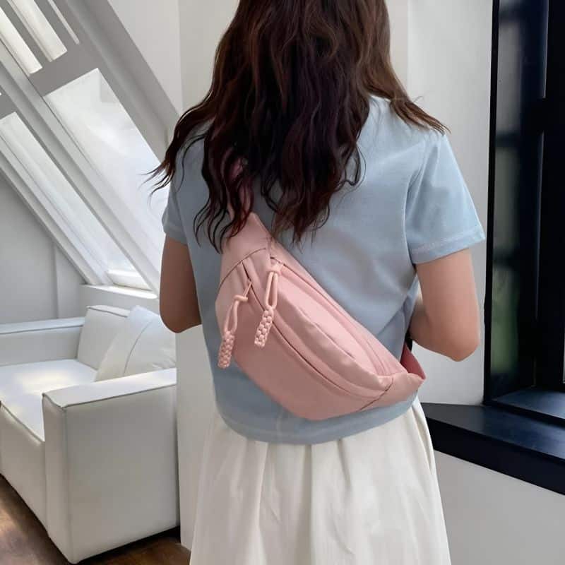 sac banane femme tendance pas cher bandoulière au dos