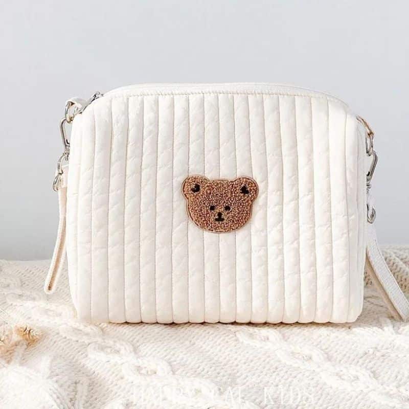 sac banane maman beige