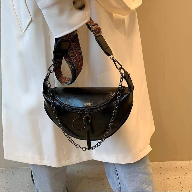 Sac banane XXL femme cuir stylé