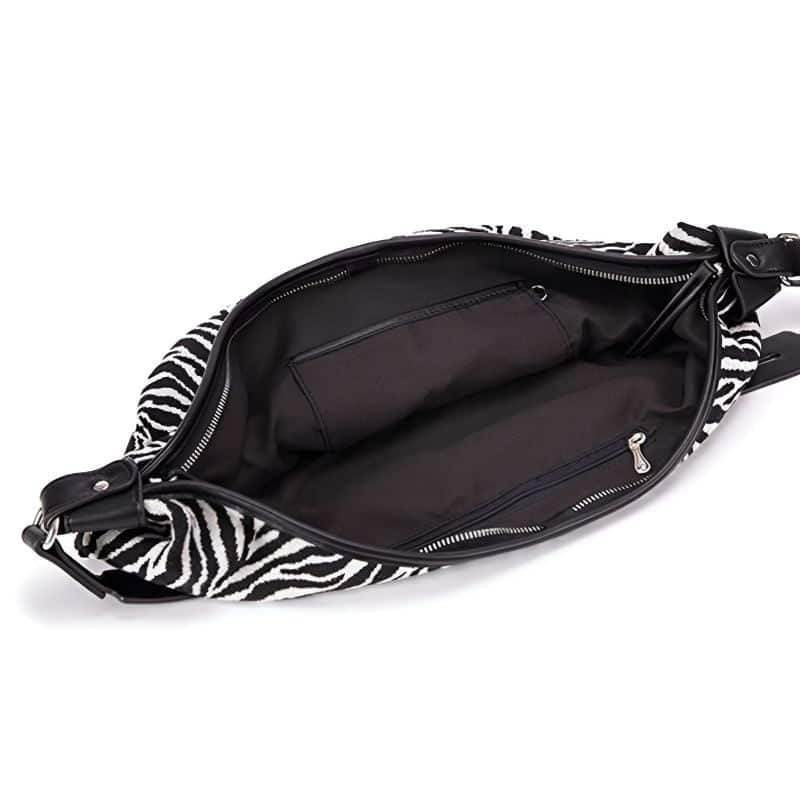 sac banane zebre intérieur