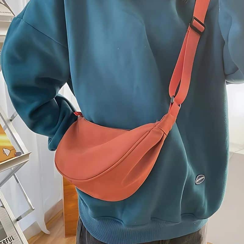 Sac banane femme orange qualité