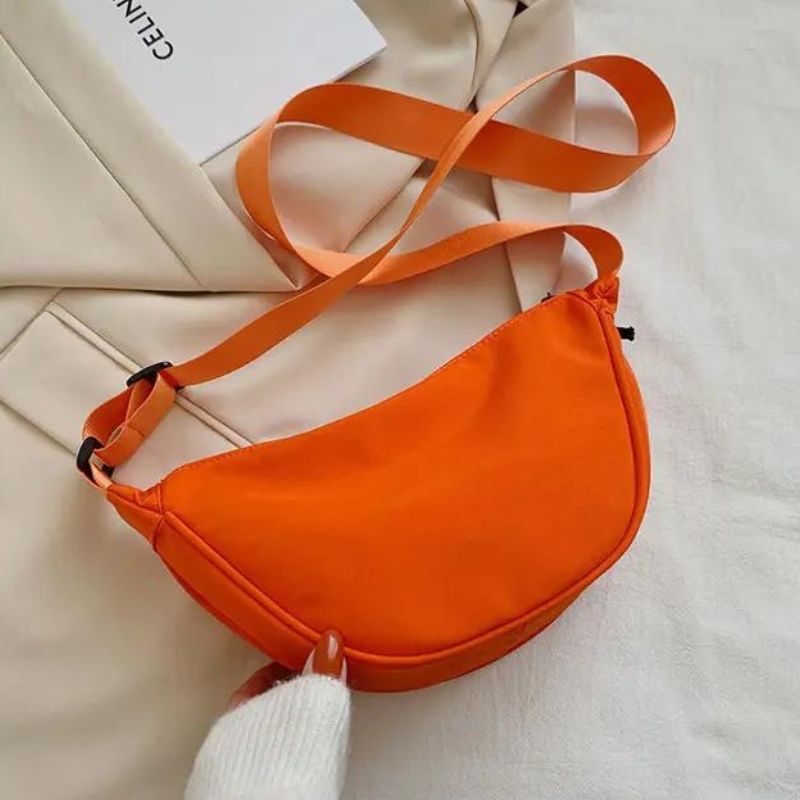 Sac banane femme orange