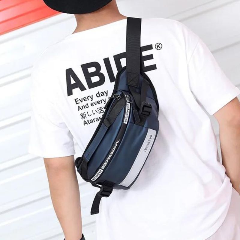 grand sac banane homme nylon résistant