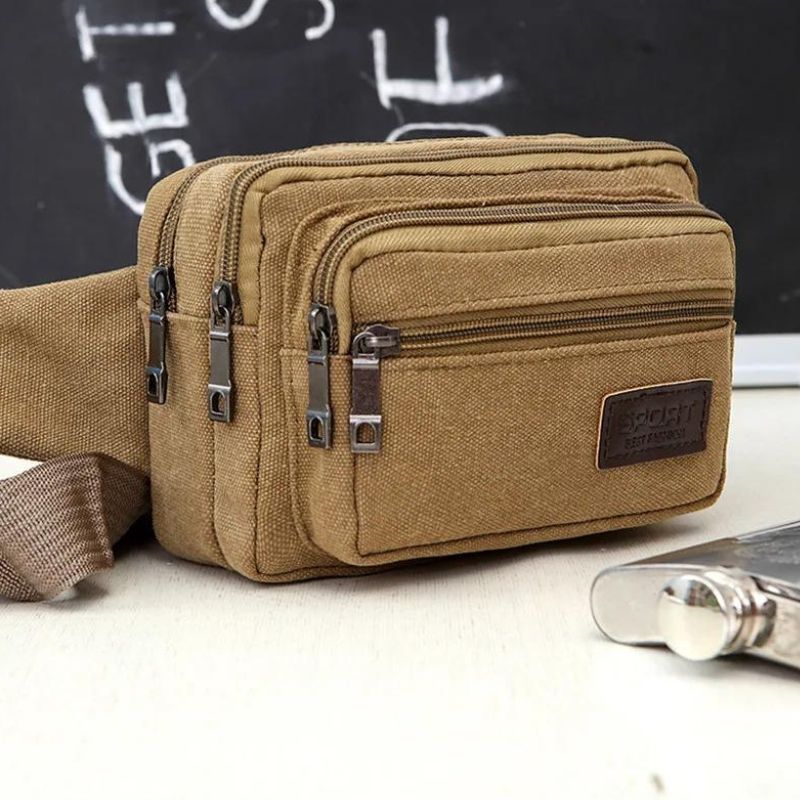 grand sac banane homme toile