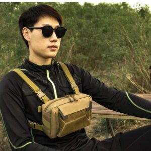 petit sac tissu banane avec bretelle homme