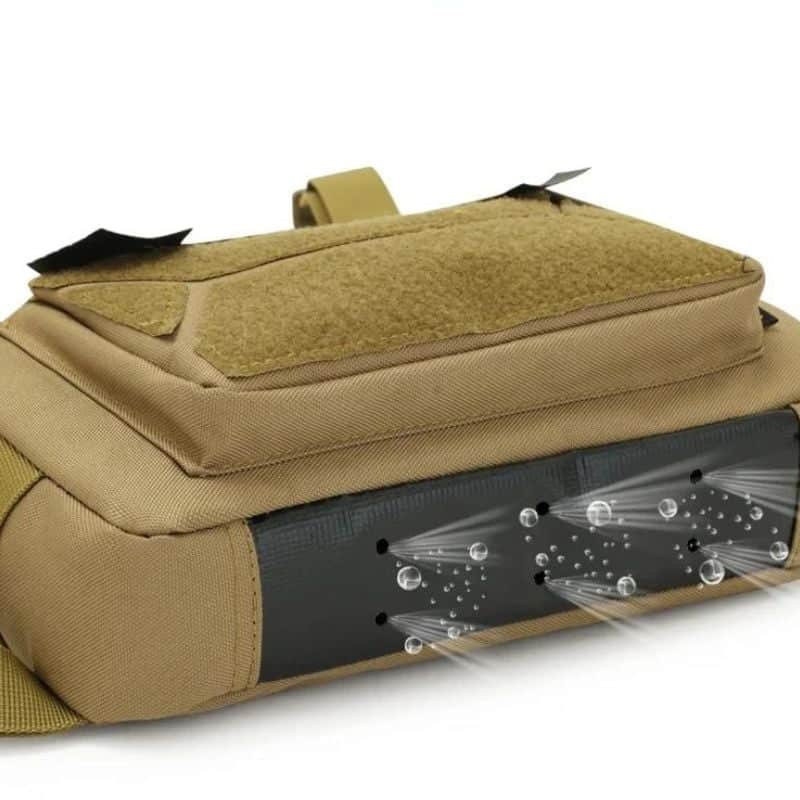 petit sac tissu banane avec bretelle homme pratique