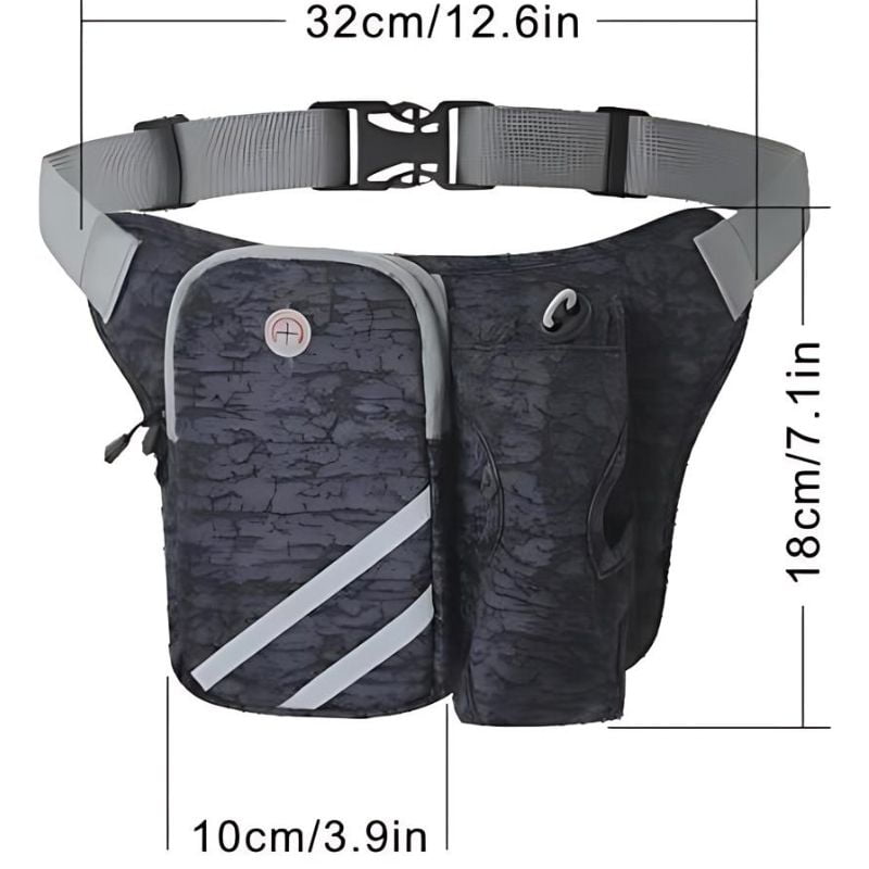 sac banane avec gourde design