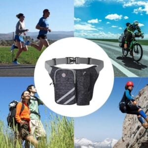 sac banane avec gourde pratique