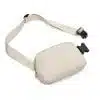 Sac banane beige femme