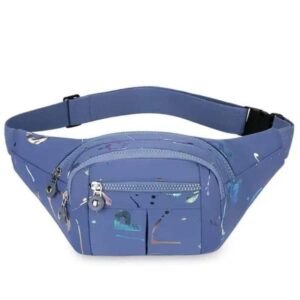 sac banane bleu électrique