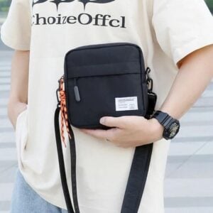 sac banane carré homme