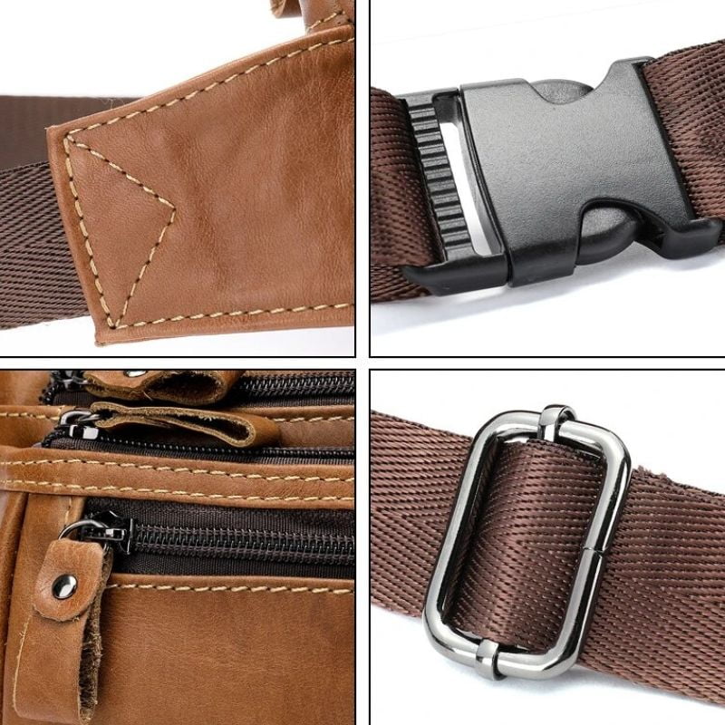 sac banane ceinture homme cuir résistant