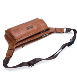 sac banane cuir homme luxe design