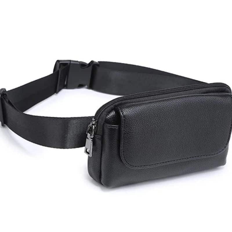 sac banane cuir homme petite taille