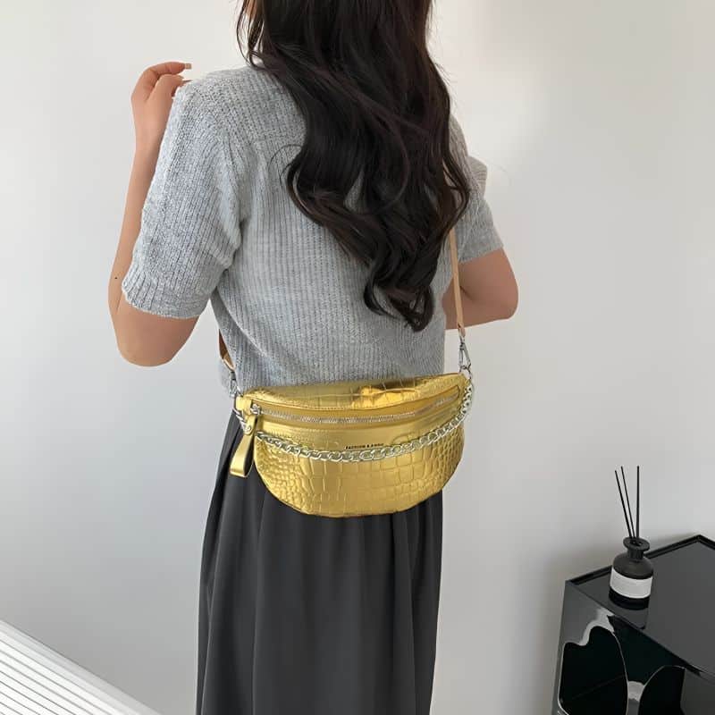 sac banane en vinyle joli