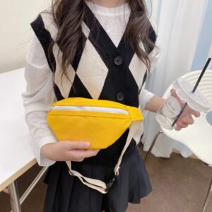 sac banane enfant jaune joli