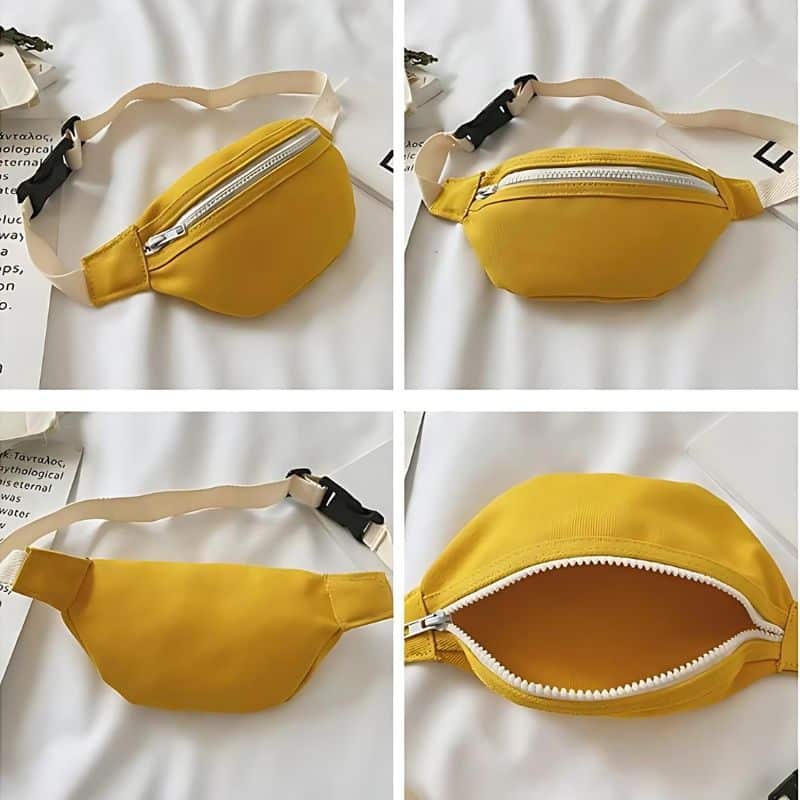 sac banane enfant jaune qualité