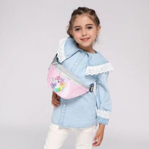 sac banane enfant paillettes qualité