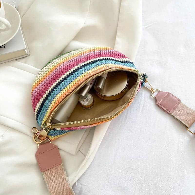 sac banane fait main intérieur