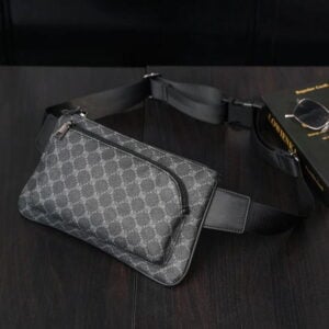 sac banane faux cuire homme