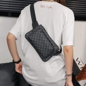 sac banane faux cuire homme joli