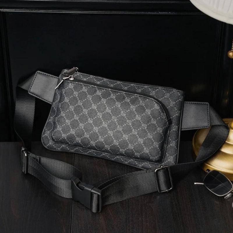 sac banane faux cuire homme qualité