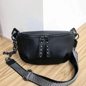 sac banane femme noir