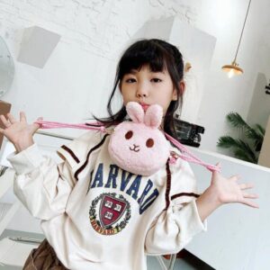 sac banane fille doux rose mignon
