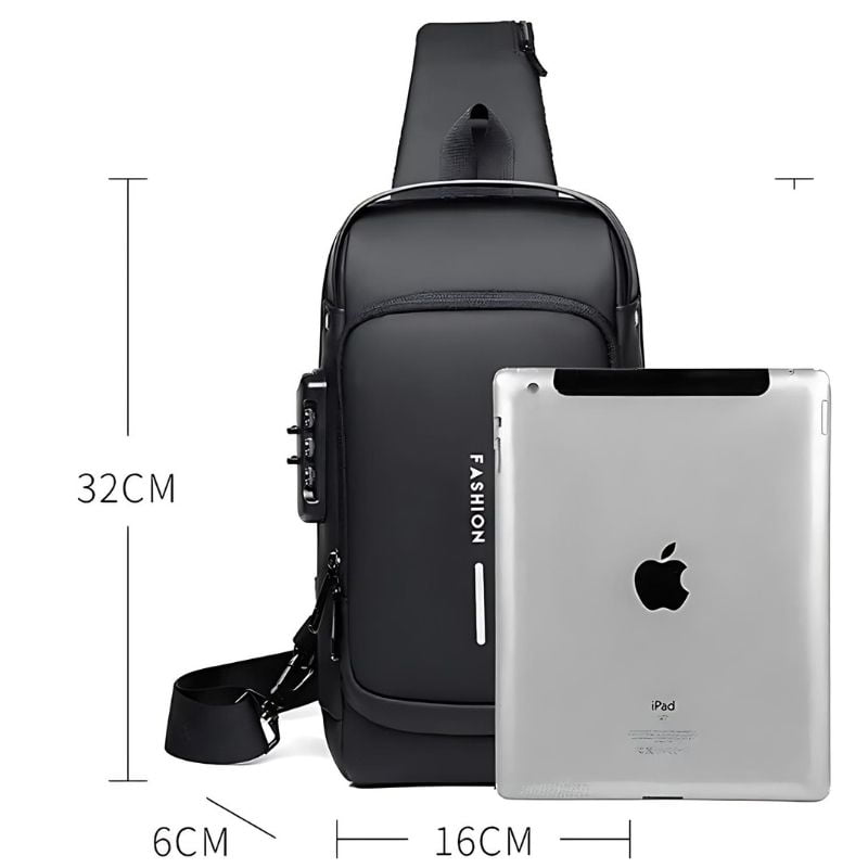 sac banane homme antivol pratique