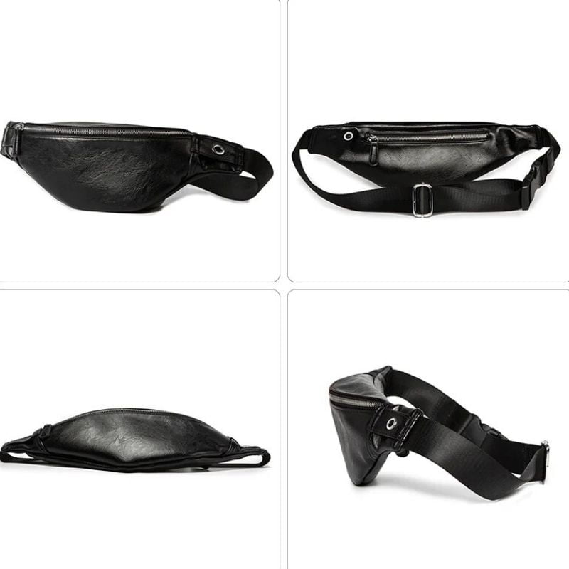 sac banane homme cuir design