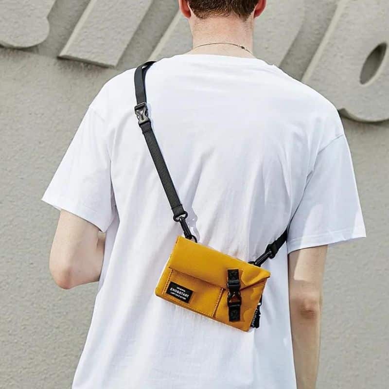 sac banane homme fin qualité