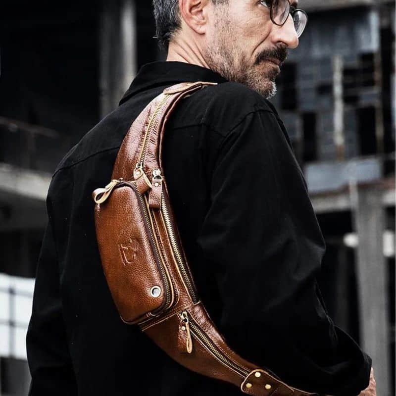 sac banane homme multi poche qualité