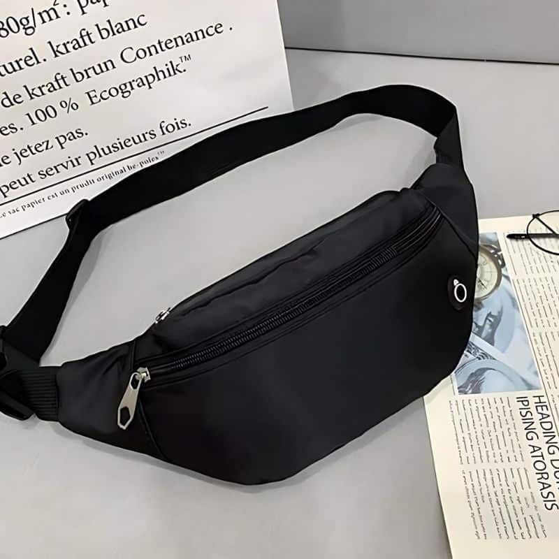 sac banane homme passage ceinture design