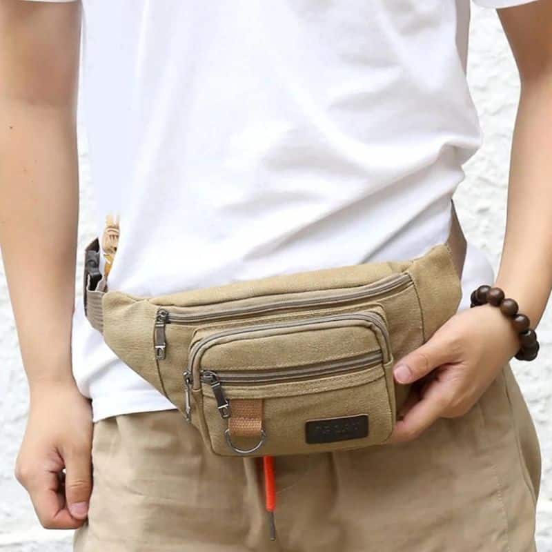 sac banane homme voyage joli