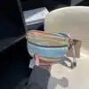 Sac banane multicolore