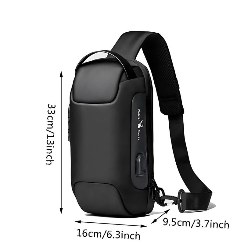 sac banane poitrine homme qualité