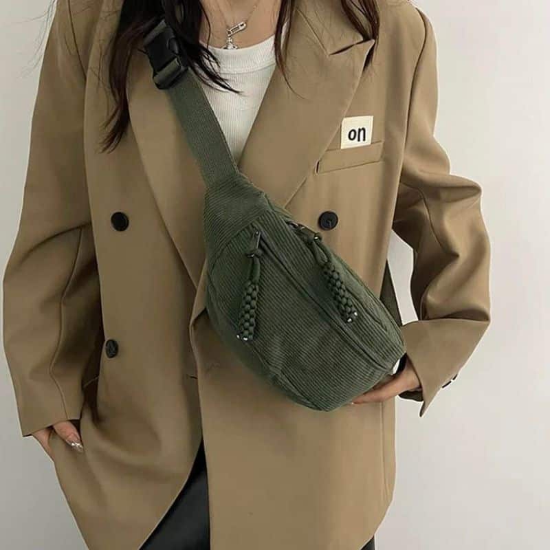 sac de banane vert menthe joli