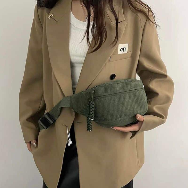 sac de banane vert menthe qualité