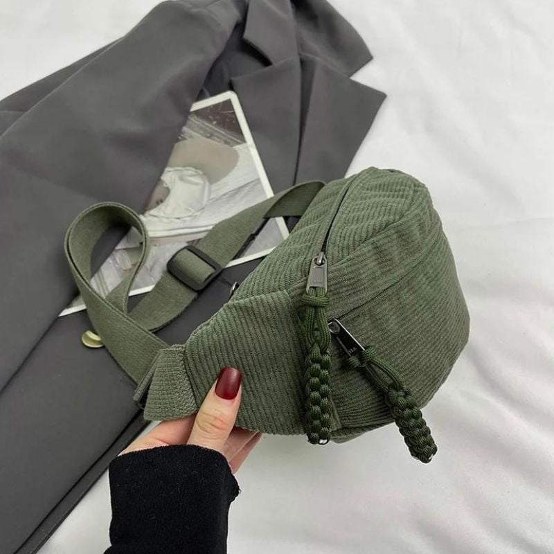 sac de banane vert menthe résistant