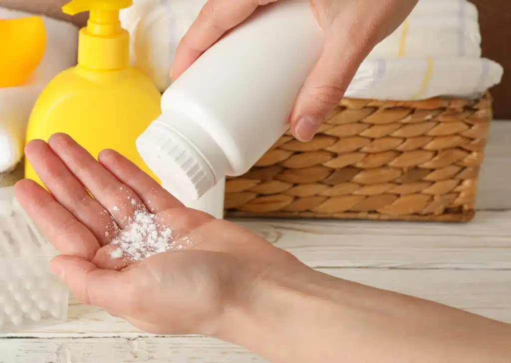 Bouteille de talc