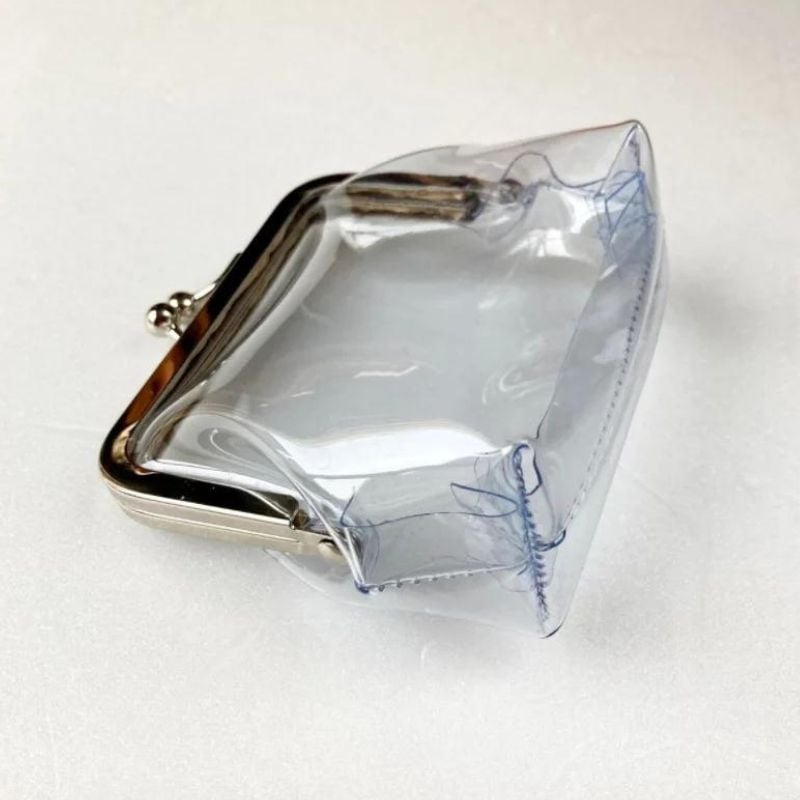 Porte monnaie transparent design